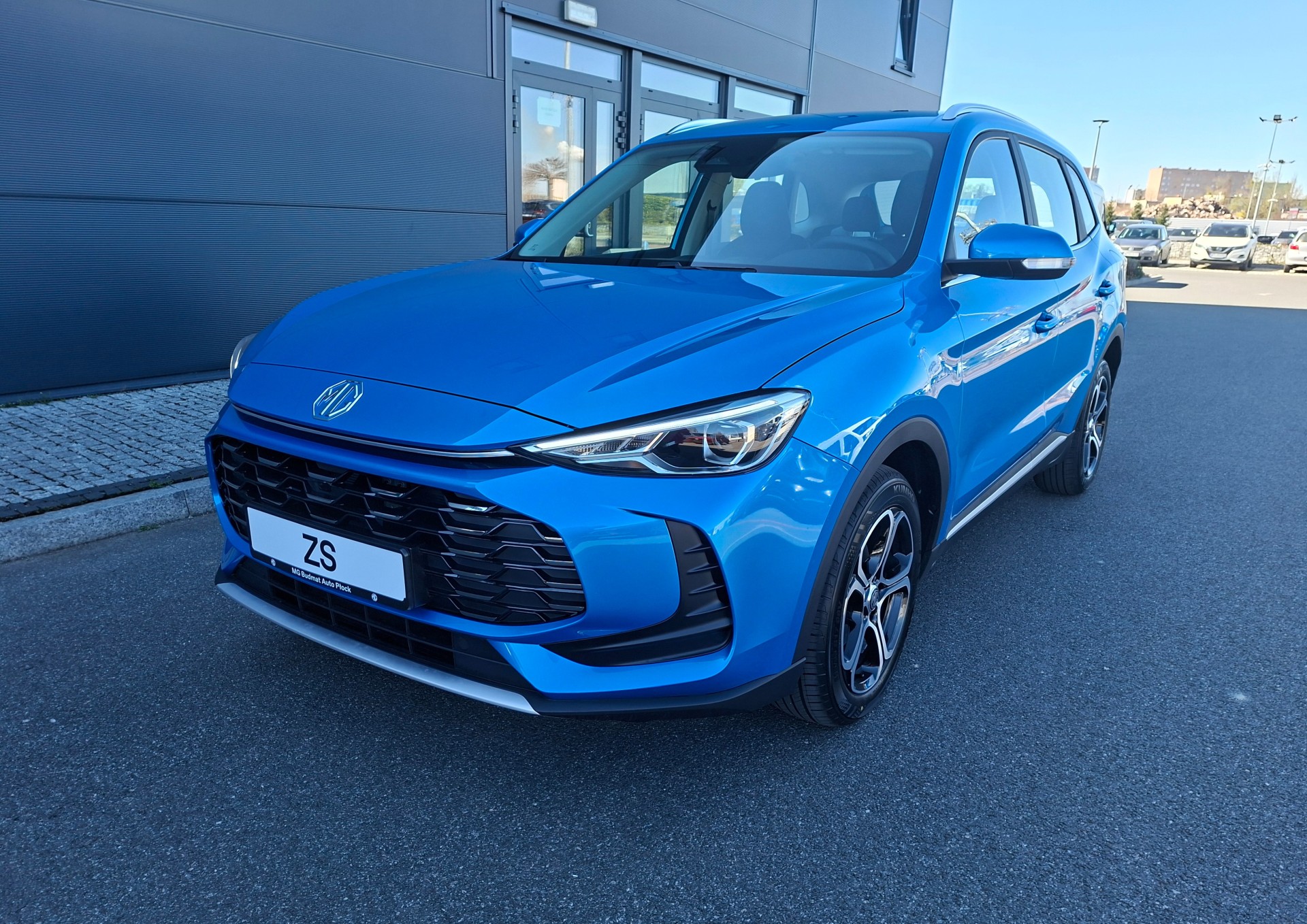 MG ZS Hybrid+ Excite Błękit